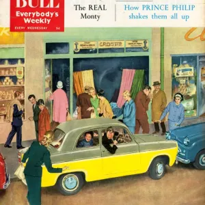 John Bull 1950s UK parking magazines cars