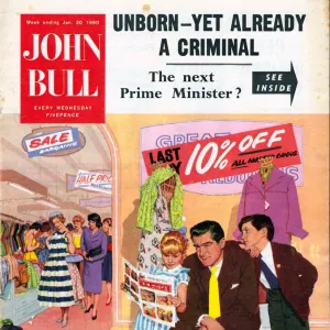 John Bull 1950s UK sales shopping magazines