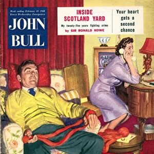 John Bull 1950s UK sleep sleeping knitt magazines