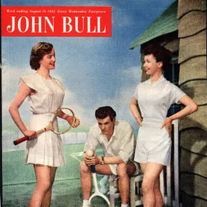 John Bull 1950s UK tennis magazines