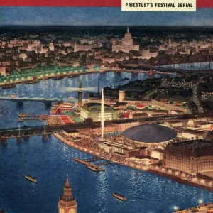 John Bull 1951 1950s UK festival of Britain magazines