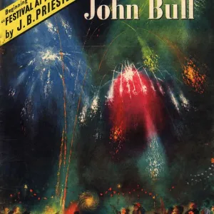 John Bull 1951 1950s UK guy fawkes fireworks magazines