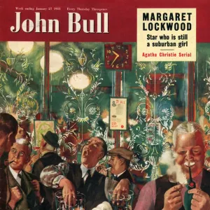 John Bull 1951 1950s UK men pubs locals closing time magazines