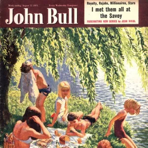 John Bull 1951 1950s UK picnics magazines