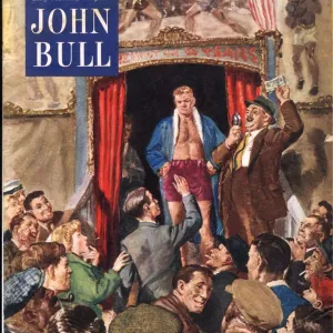 John Bull 1952 1950s UK boxing boxers fairs showmen booths magazines funfairs