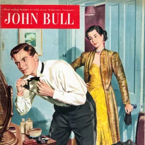 John Bull 1952 1950s UK evening-dress bowties party magazines bow-ties bow ties clothing