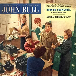 John Bull 1955 1950s UK john bull secretaries fiance engagement boyfriends secretary