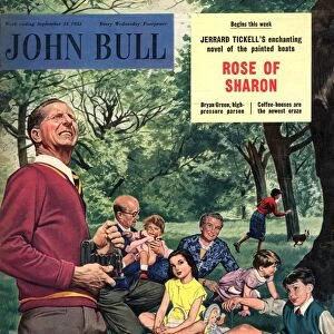 John Bull 1955 1950s UK picnics magazines family