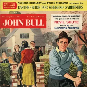 John Bull 1956 1950s UK couples neighbours magazines