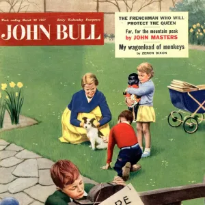 John Bull 1957 1950s UK dogs beware of the magazines