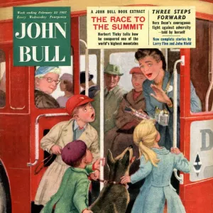 John Bull 1957 1950s UK dogs buses london transport routemasters magazines