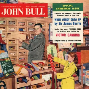 John Bull 1957 1950s UK ties salesman salesmen girls gifts shopping mens magazines