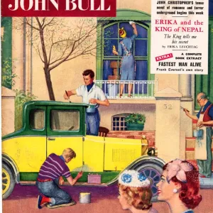 John Bull 1958 1950s UK covers magazines cars