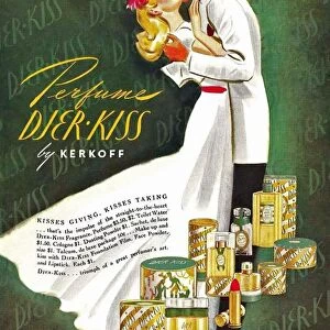 Kerkoff 1930s USA rklf womens Djer Kiss kissing kisses itnt