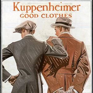 Kuppenheimer 1910 1910s USA Leyendecker mens suits