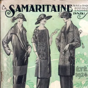 La Samaritaine 1924 1920s france mail Order Catalogue womens