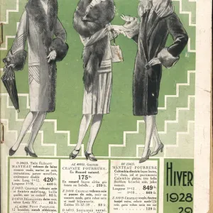 La Samaritaine 1928 1920s France mail Order Catalogue