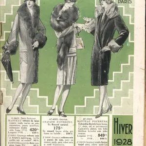 La Samaritaine 1928 1920s France mail Order Catalogue