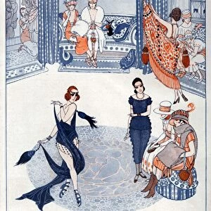 La Vie Parisienne 19119 1910s France A Vallee illustrations Tango