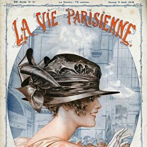 La Vie Parisienne 1918 1910s France cc portraits hats