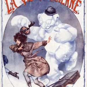 La Vie Parisienne 1919 Print - Vintage French Magazine Illustration La Vie Parisienne 1919 Print - Vintage French Magazine Illustration