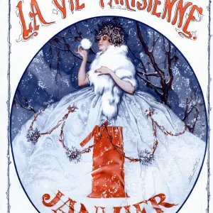 La Vie Parisienne 1919 1910s France glamour winter magazines womens