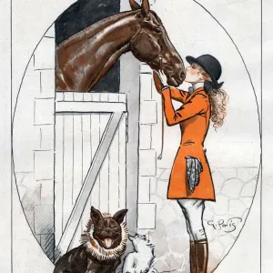 La Vie Parisienne Print 1919-1920s France Georges Pavis Illustrations La Vie Parisienne Print 1919-1920s France Georges Pavis Illustrations