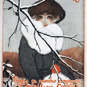 La Vie Parisienne 1920 1920s France cc womens coats hats furs portraits magazines