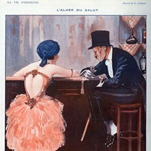 La Vie Parisienne 1920 1920s France Georges Leonnec Illustrations drinking bars