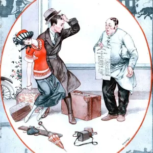 La Vie Parisienne 1920s France glamour hotels disasters bills holidays