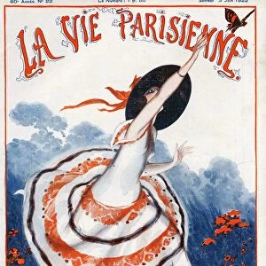 La Vie Parisienne 1922 1920s France Armand Vallee magazines illustrations chasing