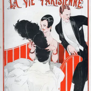 La Vie Parisienne 1922 1920s France Rene Vincent magazines illustrations mens womens