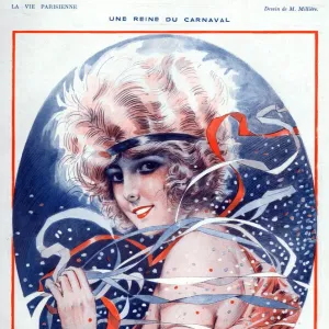 La Vie Parisienne 1923 1920s France Maurice Milliere illustrations womens portraits