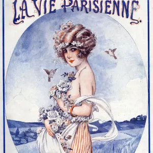 La Vie Parisienne 1923 1920s France Maurice Milliere illustrations magazines Spring