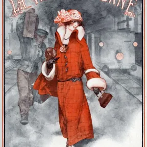 La Vie Parisienne 1923 Print - Vintage French Magazine Illustration La Vie Parisienne 1923 Print - Vintage French Magazine Illustration