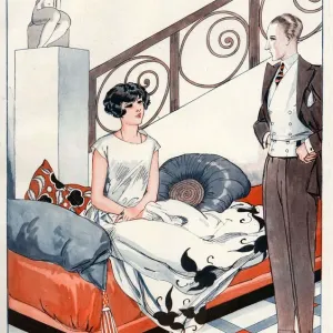 La Vie Parisienne 1924 1920s France F Fabiano illustrations
