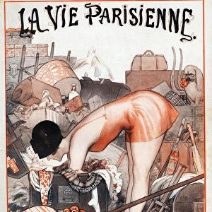 La Vie Parisienne 1924 1920s France magazines womens mess untidy what to wear