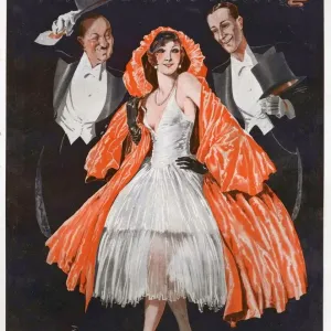 La Vie Parisienne 1924 France cc magazines glamour evening-dress mens black ties