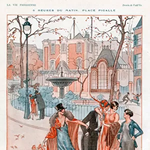 La Vie Parisienne 1925 1920s France cc the morning after partygoers drunk drunks