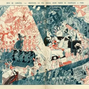 La Vie Parisienne 1925 1920s France dreaming dreams erotica Carnivals illustrations