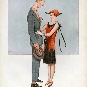 La Vie Parisienne 1926 1920s France cc short tall couples little and large opposites