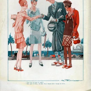 La Vie Parisienne 1927 1920s France cc odd ugly geeks couples