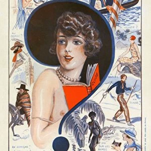 La Vie Parisienne 1929 1920s France cc holidays guide books