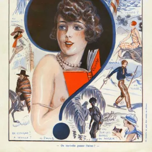 La Vie Parisienne 1929 1920s France cc holidays guide books