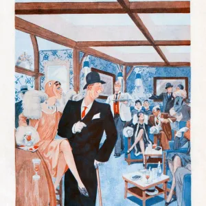 La Vie Parisienne 1930 1930s France cc bars drinking hotels