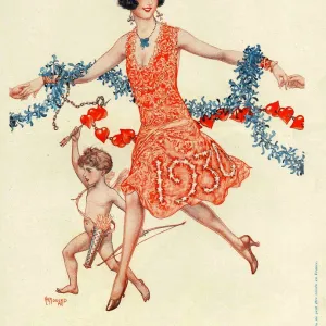 La Vie Parisienne 1930 1930s France cc cherubs new years eve party celebrations party