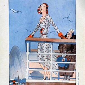 La Vie Parisienne 1930 1930s France cc holidays cruising cruises womens