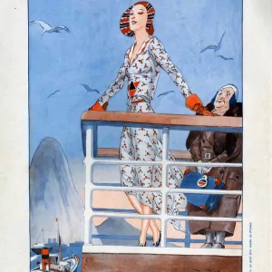 La Vie Parisienne 1930 1930s France cc holidays cruising cruises womens