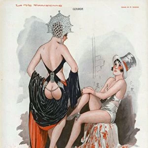 La Vie Parisienne 1931 1930s France cc buttocks bums naked nude glamour showgirls