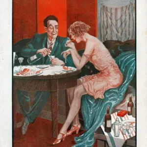 La Vie Parisienne 1931 1930s France cc dating eating
